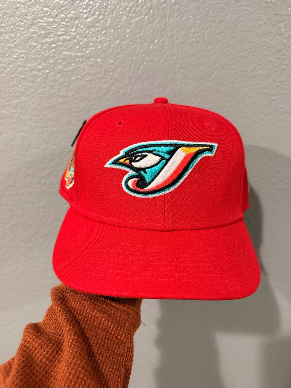 New Era Red Toronto Blue Jays Logo Snapback Hat